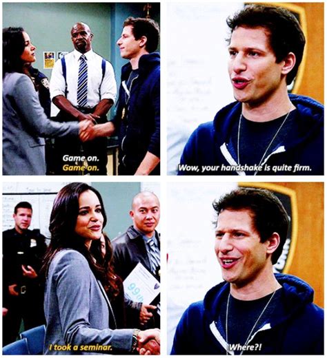 Share the best gifs now >>>. Brooklyn Nine Nine Meme - Peralta, Gina, Terry from ...