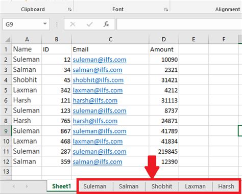 How To Split Excel Sheet Into Multiple Files Based On Column