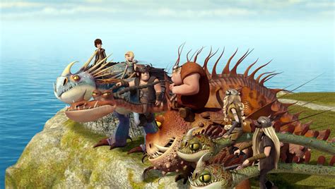 How To Train Your Dragon Riders Of Berk - First Clip from DREAMWORKS DRAGONS: RIDERS OF BERK