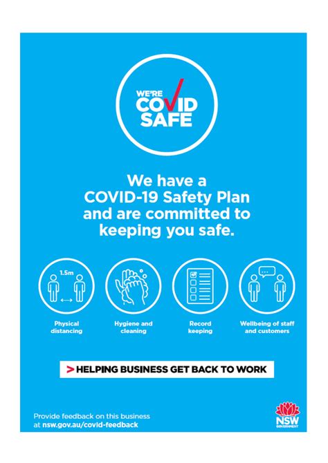 Here are resources for new south wales. We're COVID Safe! | | The Party's Here