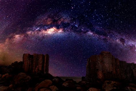 Desert Night Sky Milky Way Wallpapers Gallery