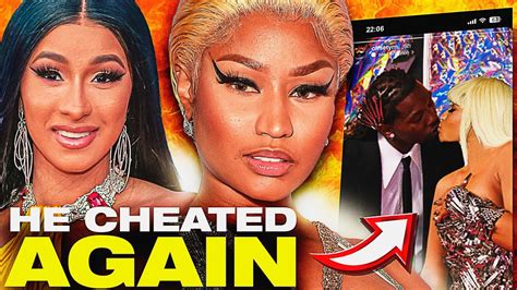 Offset Cheated On Cardi B Again With Nicki Minaj Youtube