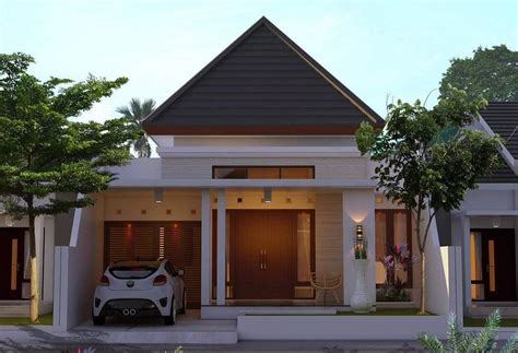 84 Macam Desain Rumah Satu Setengah Lantai Mewah Terbaik Masa Kini