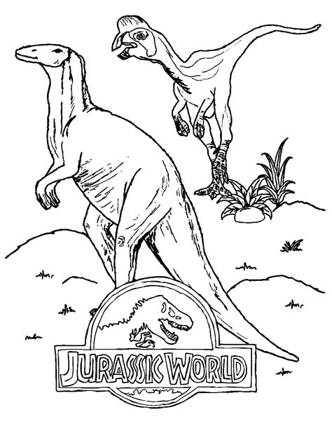 Desenho 29 De Jurassic World Para Colorir