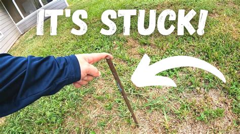 How To Remove A Stuck Grounding Rod The Easy Way Youtube