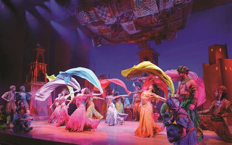 Aladdin is a broadway musical based on the 1992 disney animated film of the same name with a book by chad beguelin, music by alan menken and lyrics by howard ashman, tim rice and beguelin. Aladdin The Musical | Disney Australia Live Shows