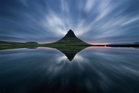 A Night At Kirkjufell Photograph By Simon Roppel Fine Art America