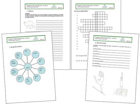 Unterrichtsmaterial, Übungsblätter für die Grundschule | Projekte in