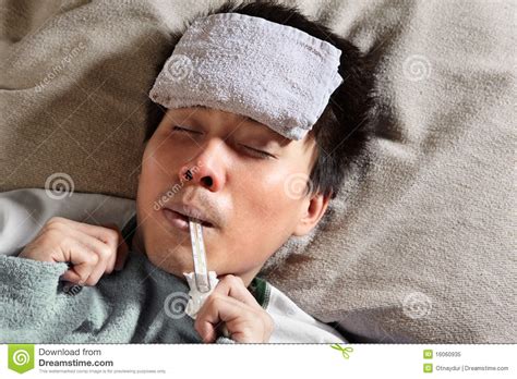 Sick Person Royalty Free Stock Photo Image 16060935