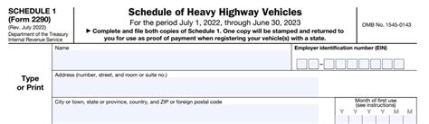 Irs Form 2290 Instructions For 2023 2024 How To Fill Out 2290