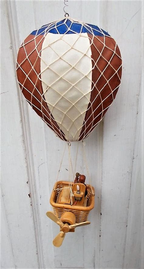 Handcrafted Steampunk Hot Air Balloon Battery Operates Etsy