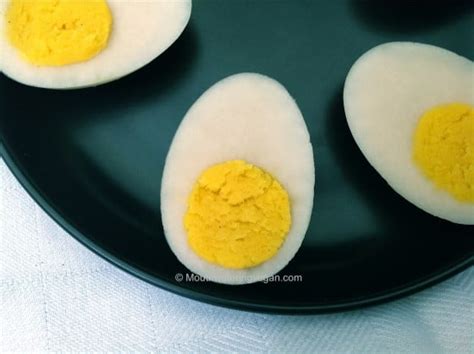 First Proper Vegan Hard Boiled Eggs In The World Mouthwatering Vegan
