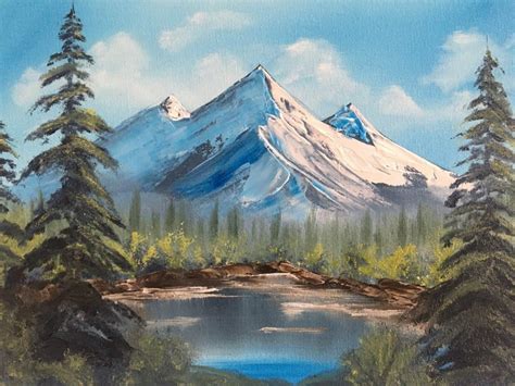 We Tried Our 1st Bob Ross Paint Class Heres What Happened