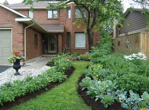 Beautiful Vegetable Garden Home Vegetable Garden Front