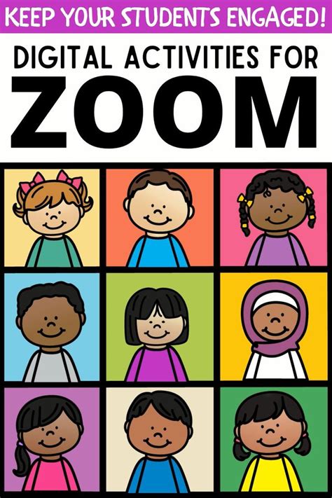 Learn more ways to play with zoom scavenger hunt ideas for kids. Digital Activities for Zoom Meetings Video | First week ...