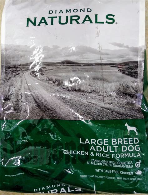 Diamond Adult Lg Brd Chicken And Rice 40 Lb Hubers Animal Health