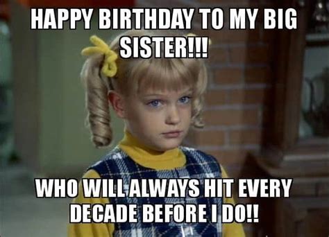 Happy Birthday Little Sister Funny Meme