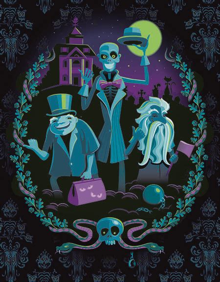 Disney Haunted Mansion Art Prints Check Out Inspiring Examples Of
