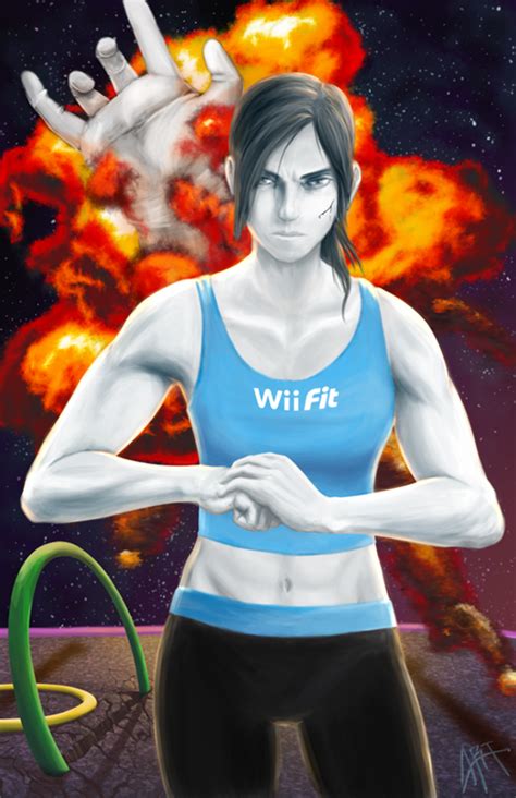 Wii Fit Trainer Isnt Messing Around Super Smash Bros Smash Bros