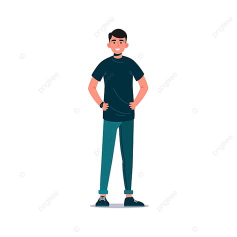 Single Person Clipart Png Images Single Person Character In Vector