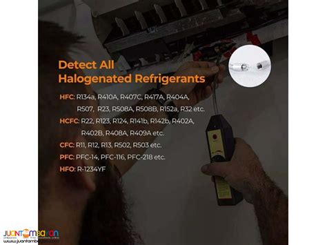 Halogen Refrigerant Freon Leak Detector