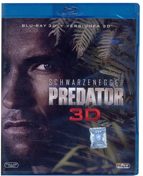 Predator 3d2d Blu Ray Disc Predator John Mctiernan