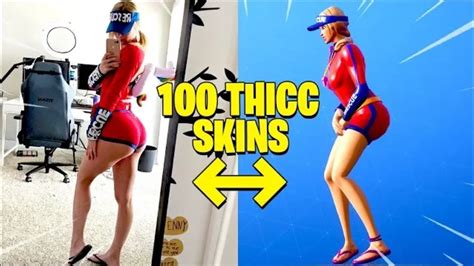 Thicc Fortnite New Feelin Jaunty Dance Emote Showcased With All