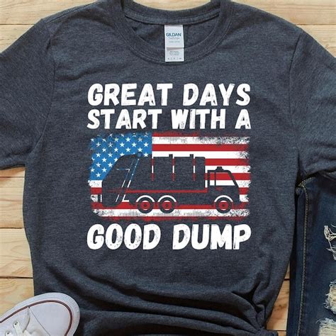 Garbage Truck Tshirt Etsy