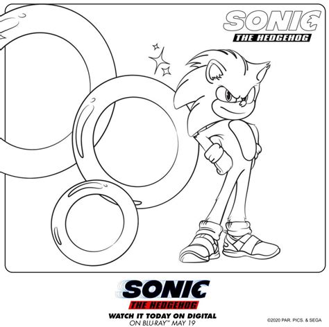 Printable Sonic Pictures To Color