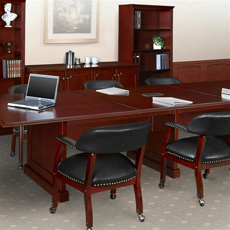 Traditional Conference Room Table And Chairs Set Meeting Table Set