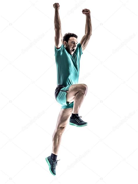 Man Runner Jogger Running Isolated Stock Photo By ©stylepics 105218326