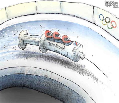 Political Cartoon On Olympics Mired In Controversies By Matt Davies