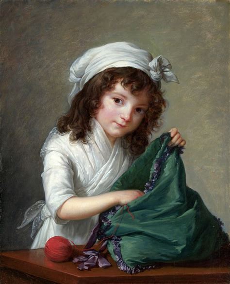 Mademoiselle Brongniart Élisabeth Louise Vigée Le Brun