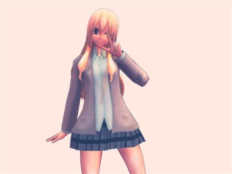 Mmd Miyazono Kaori Wip2 Super Update By Sakura Nice On Deviantart