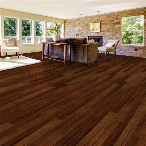 Manufactured by shaw, it boasts all of laminate flooring's benefits and more. TrafficMASTER Take Home Sample - Allure Plus Spotted Gum ...