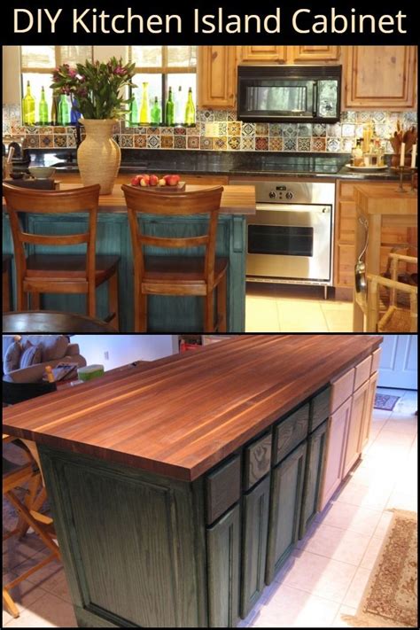 DIY Kitchen Island Cabinet | Kitchen island cabinets, Diy kitchen
