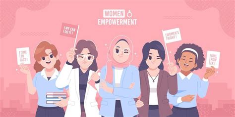 Women Empowerment Vector Art Icons And Graphics For Free Download