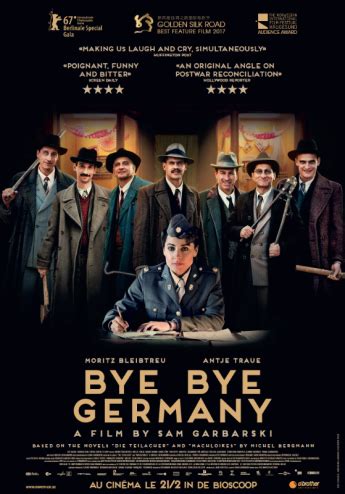David berman and his friends, all holocaust survivors, have only one purpose: CINEMA : « Es War Einmal in Deutchland » (Bye Bye Germany ...