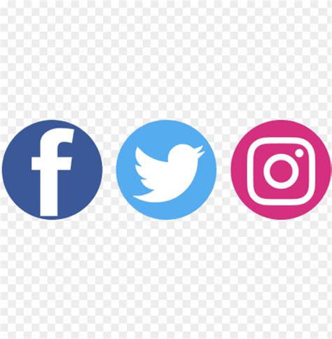 Facebook Twitter Instagram Logo Hd Png Image With Transparent