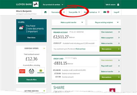 Varengold bank ag provides products and services in the areas of marketplace banking, transaction banking, retail banking. Lloyds Bank - Internet Banking - Personal Details
