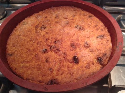Pudding maison aux raisins secs Recette de Pudding maison aux raisins
