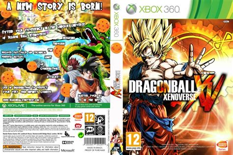 Dragon ball z xbox 360. Dragon Ball Xenoverse Xbox 360 Box Art Cover by wellyson