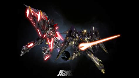 Beam Saber Black Uranus Vs Sariel Gundam Anime Gundam