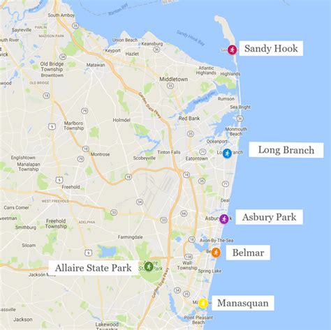 The Best Places to Run at the Jersey Shore