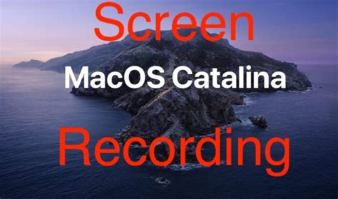 How To Make Screen Recordings In Macos Big Sur Catalina And Mojave