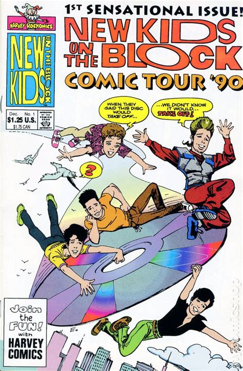Reeyees3here is the new kid in class episode of the new kids on the block cartoon from 1990. New Kids on the Block Comic Tour (1991) comic books