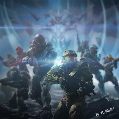 Halo 5 Guardians Equipo Osiris Y Equipo Azul By Csmaster117 On
