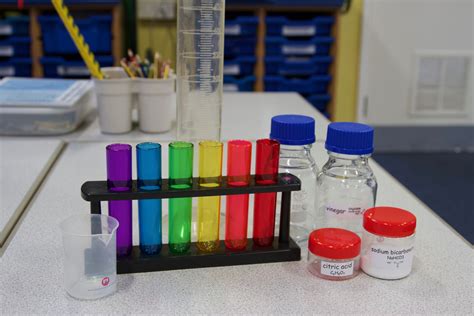 Fizzing Potions Colourful Test Tubes Science Reactions Chemistry