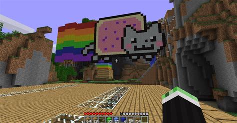 Nyan Cat Minecraft House