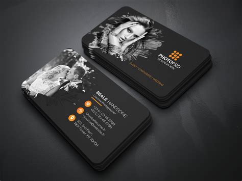 Photography Business Card Business Card Templates Creative Market